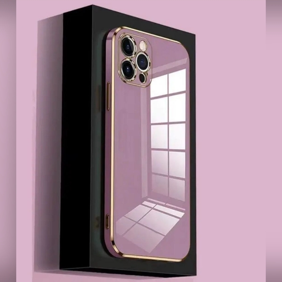 Luxury Electroplated Case For iPhone 14 Pro Max - PINK-SALE - Picture 5 of 8